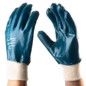 Heavy Duty Nitrilo Puño Cerrado, Nitrilo – Algodón