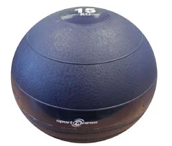 Balón De Peso 15kg Caucho Azul Sport Fitness