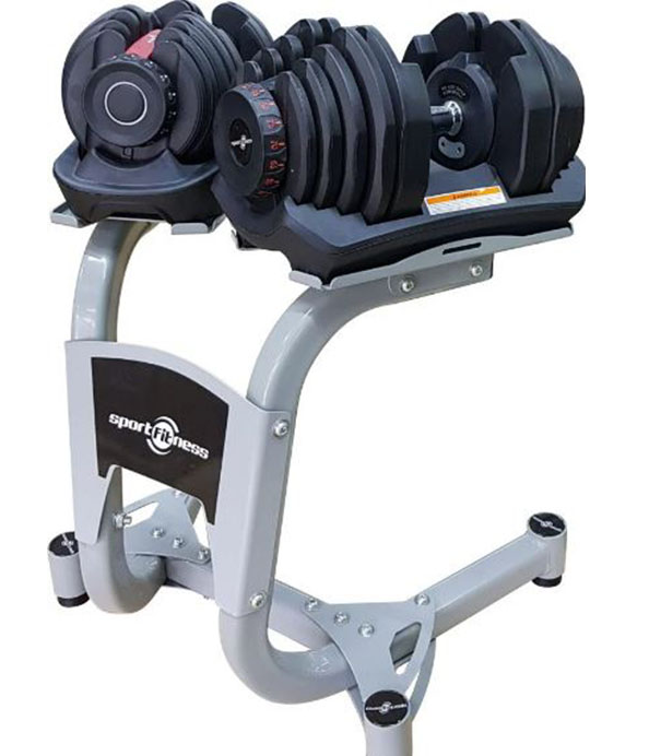 Rack Para Mancuernas Ajustables Rcadmrk Peso Libre Sport Fitness