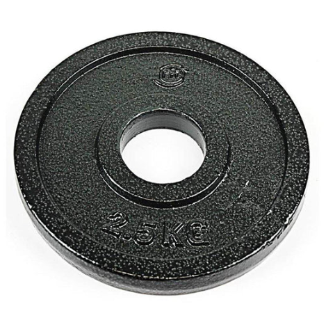 DISCO OLIMPICO PREMIUM EN ACERO 2.5 KG